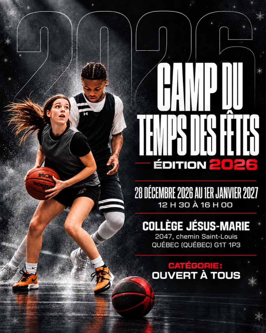 Affiche — Camp du temps des fêtes 2026, du 28 décembre 2026 au 1er janvier 2027